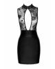 Сукня Noir Handmade F241 Short dress with powerwetlook skirt and tulle top - XXL Сукня Noir Handmade F241 Short dress with powerwetlook skirt and tulle top - XXL