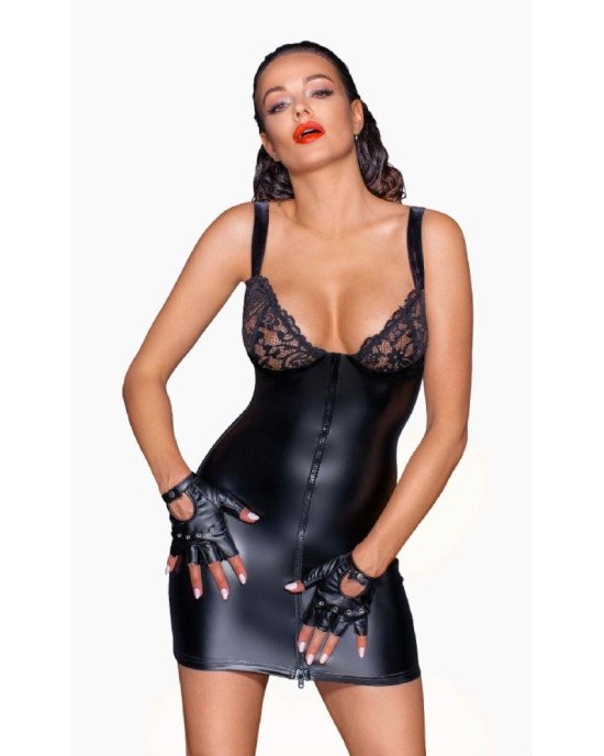 Сукня Noir Handmade F254 Powerwetlook mini-dress - L Сукня Noir Handmade F254 Powerwetlook mini-dress - L