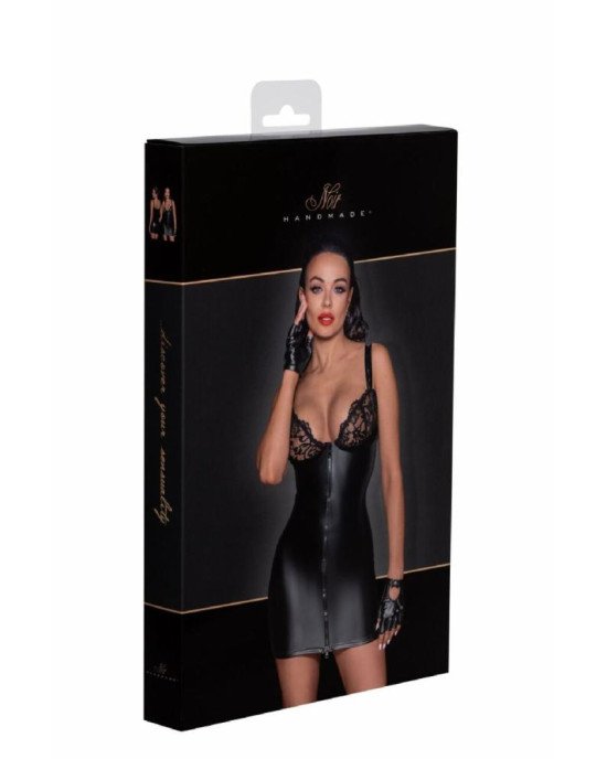 Сукня Noir Handmade F254 Powerwetlook mini-dress - 3XL Сукня Noir Handmade F254 Powerwetlook mini-dress - 3XL