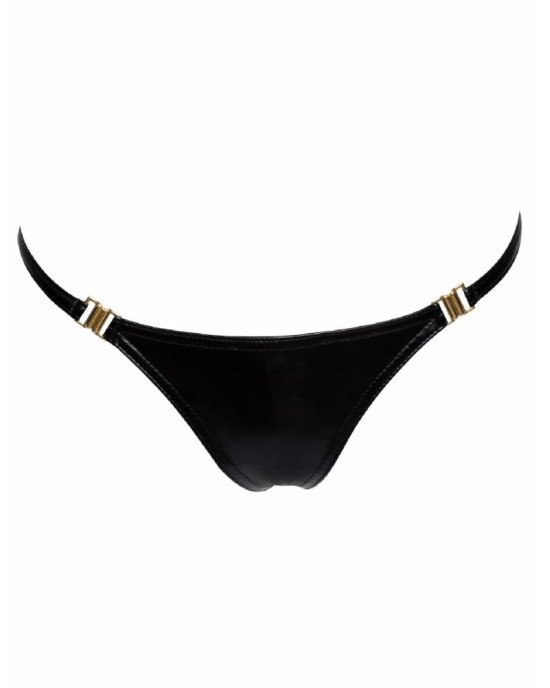 Трусики Noir Handmade P008 Powerwetlook panty with gold clasp - 3XL Трусики Noir Handmade P008 Powerwetlook panty with gold clasp - 3XL