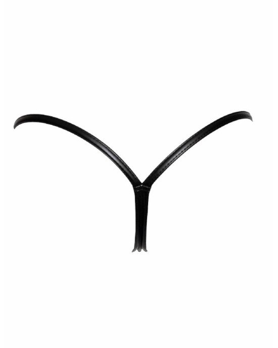 Трусики Noir Handmade P008 Powerwetlook panty with gold clasp - 3XL Трусики Noir Handmade P008 Powerwetlook panty with gold clasp - 3XL