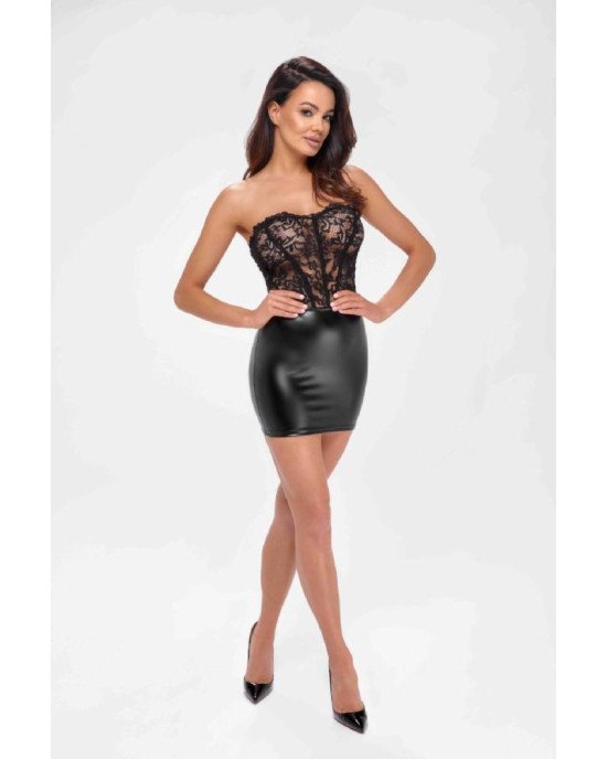 Сукня Noir Handmade F300 Solace lace up corset mini dress - S
