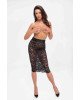 Спідниця Noir Handmade F302 Ambivalence lace up midi skirt - XL Спідниця Noir Handmade F302 Ambivalence lace up midi skirt - XL