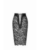 Спідниця Noir Handmade F302 Ambivalence lace up midi skirt - XL Спідниця Noir Handmade F302 Ambivalence lace up midi skirt - XL