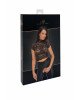 Топ Noir Handmade F303 Essence lace top with high collar - XL