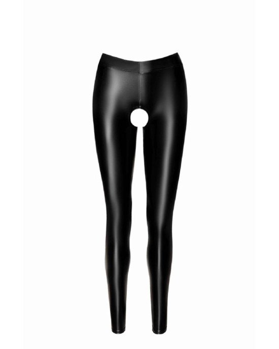 Легінси Noir Handmade F304 Taboo wetlook leggings with open crotch and bum - 3XL Легінси Noir Handmade F304 Taboo wetlook leggings with open crotch and bum - 3XL