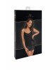 Сукня Noir Handmade F307 Mirage wetlook mini dress with jewelry rhinestone chain - XL Сукня Noir Handmade F307 Mirage wetlook mini dress with jewelry rhinestone chain - XL