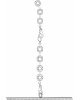 Сукня Noir Handmade F307 Mirage wetlook mini dress with jewelry rhinestone chain - 3XL Сукня Noir Handmade F307 Mirage wetlook mini dress with jewelry rhinestone chain - 3XL