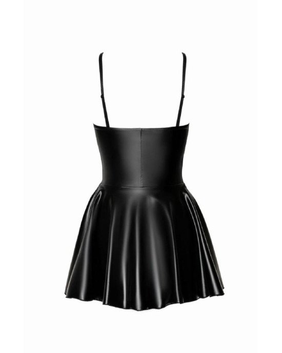 Сукня Noir Handmade F308 Dreamer wetlook corset mini dress with front zipper - XL Сукня Noir Handmade F308 Dreamer wetlook corset mini dress with front zipper - XL