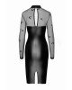 Сукня Noir Handmade F310 Sublime wetlook and flocked mesh midi dress - S Сукня Noir Handmade F310 Sublime wetlook and flocked mesh midi dress - S