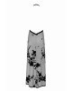 Сукня Noir Handmade F312 Divinity long flocked mesh dress with open back - XL