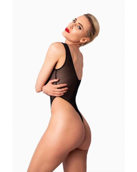 Боді Noir Handmade F322 Paparazzi elastic mesh body - XL
