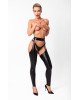 Легінси з відкритими стегнами Noir Handmade F323 Rebel wetlook chaps - XL Легінси з відкритими стегнами Noir Handmade F323 Rebel wetlook chaps - XL