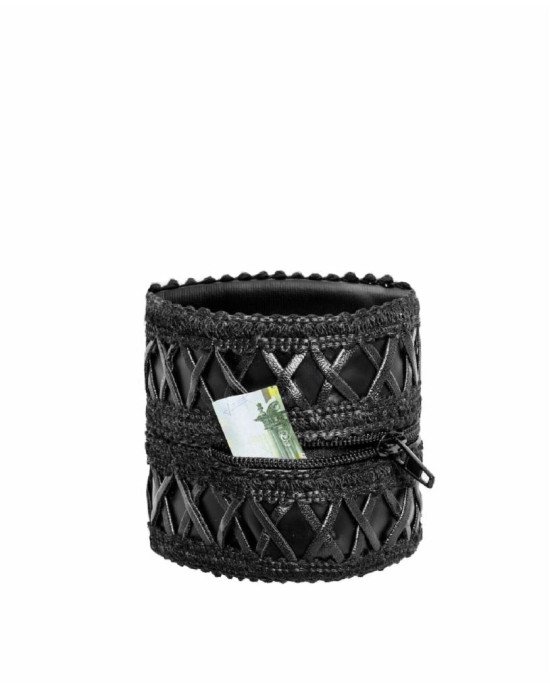 Жіночий наручний гаманець Noir Handmade F326 Wrist wallet with hidden zipper Жіночий наручний гаманець Noir Handmade F326 Wrist wallet with hidden zipper