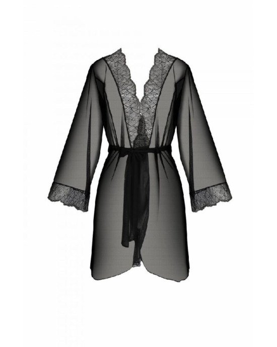 Пеньюар Passion AMBERLY PEIGNOIR black L/XL Пеньюар Passion AMBERLY PEIGNOIR black L/XL