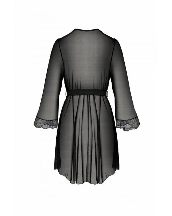 Пеньюар Passion AMBERLY PEIGNOIR black XXL/XXXL Пеньюар Passion AMBERLY PEIGNOIR black XXL/XXXL
