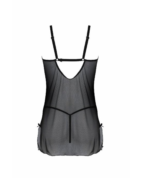 Пеньюар Passion DROSERA BODY black L/XL - ECO Passion Пеньюар Passion DROSERA BODY black L/XL - ECO Passion