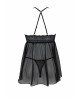 Пеньюар Passion KERRIA CHEMISE black S/M - ECO Passion Пеньюар Passion KERRIA CHEMISE black S/M - ECO Passion