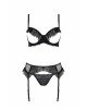 Комплект Passion KERRIA SET WITH OPEN BRA black XXL/XXXL - ECO Passion Комплект Passion KERRIA SET WITH OPEN BRA black XXL/XXXL - ECO Passion