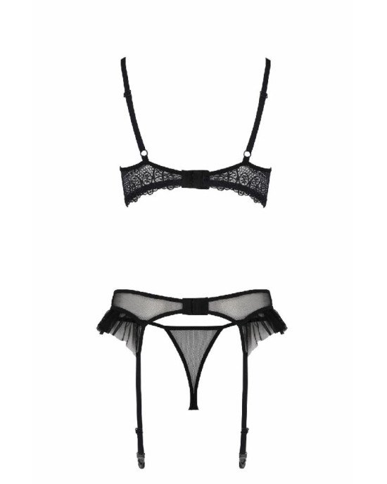 Комплект Passion KERRIA SET WITH OPEN BRA black XXL/XXXL - ECO Passion Комплект Passion KERRIA SET WITH OPEN BRA black XXL/XXXL - ECO Passion