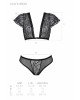 Комплект Passion LEAFA BIKINI black S/M - ECO Passion