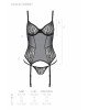 Корсет Passion LEAFA CORSET black L/XL - ECO Passion Корсет Passion LEAFA CORSET black L/XL - ECO Passion