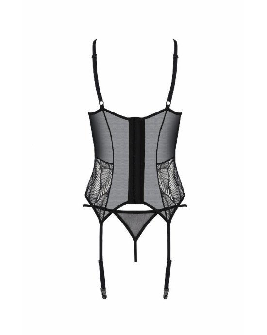 Корсет Passion LEAFA CORSET black L/XL - ECO Passion Корсет Passion LEAFA CORSET black L/XL - ECO Passion