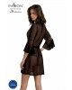 Пеньюар Passion LEAFA PEIGNOIR black L/XL - ECO Passion Пеньюар Passion LEAFA PEIGNOIR black L/XL - ECO Passion