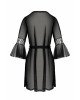 Пеньюар Passion LEAFA PEIGNOIR black S/M - ECO Passion Пеньюар Passion LEAFA PEIGNOIR black S/M - ECO Passion