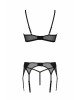 Комплект Passion LEAFA SET black S/M - ECO Passion