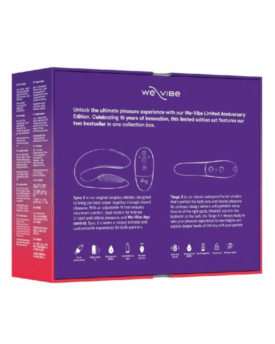 Подарунковий набір We-Vibe 15 Year Anniversary Collection Подарунковий набір We-Vibe 15 Year Anniversary Collection