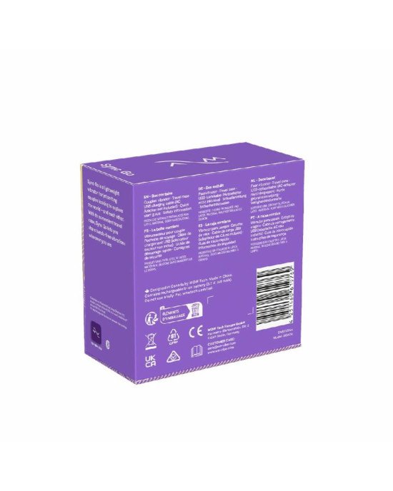 Смарт-вібратор для пар We-Vibe Sync GO Light Purple Смарт-вібратор для пар We-Vibe Sync GO Light Purple