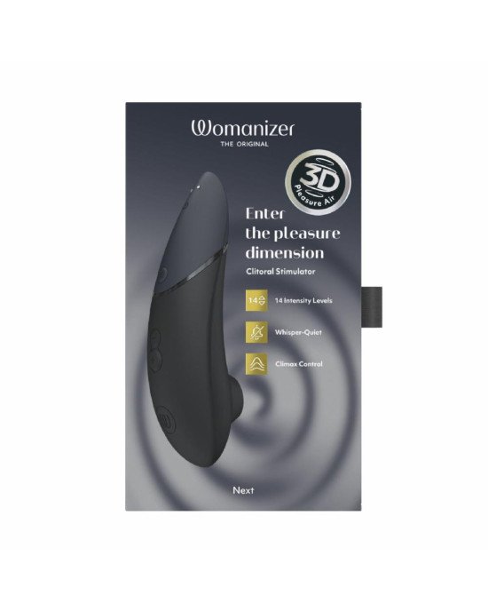 Вакуумний кліторальний стимулятор Womanizer Next Black Вакуумний кліторальний стимулятор Womanizer Next Black