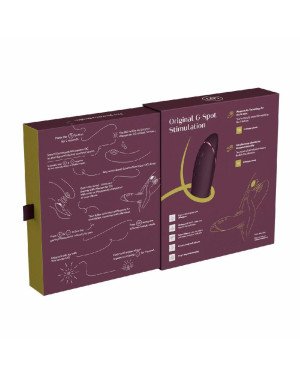 Вібратор для точки G з вакуумною стимуляцією Womanizer OG Aubergine