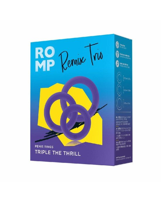 Набір ерекційних кілець Romp Remix Trio Набір ерекційних кілець Romp Remix Trio