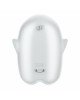 Вакуумний кліторальний стимулятор із вібрацією Satisfyer Glowing Ghost White Вакуумний кліторальний стимулятор із вібрацією Satisfyer Glowing Ghost White