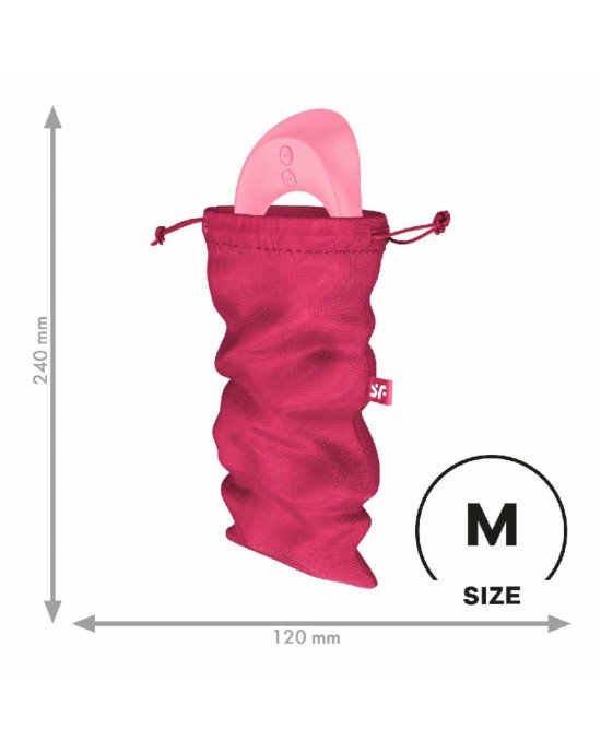 Мішечок для зберігання іграшок Satisfyer Treasure Bag M Pink Мішечок для зберігання іграшок Satisfyer Treasure Bag M Pink