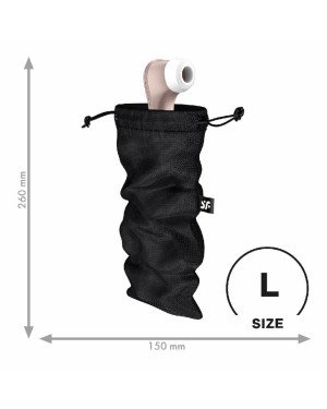 Мішечок для зберігання іграшок Satisfyer Treasure Bag L Black