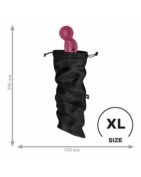 Мішечок для зберігання іграшок Satisfyer Treasure Bag XL Black Мішечок для зберігання іграшок Satisfyer Treasure Bag XL Black