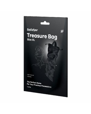 Мішечок для зберігання іграшок Satisfyer Treasure Bag XL Black