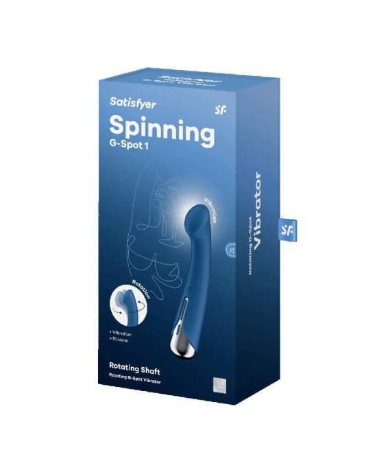 Вібратор Satisfyer Spinning G-Spot 1 Blue Вібратор Satisfyer Spinning G-Spot 1 Blue