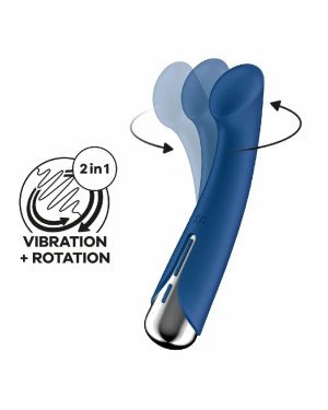 Вібратор Satisfyer Spinning G-Spot 1 Blue
