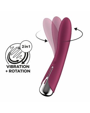 Вібратор Satisfyer Spinning Vibe 1 Red