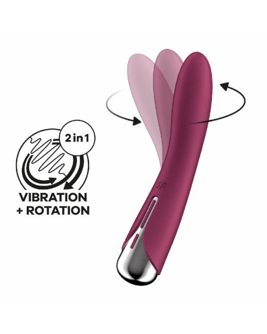 Вібратор Satisfyer Spinning Vibe 1 Red Вібратор Satisfyer Spinning Vibe 1 Red