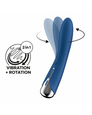 Вібратор Satisfyer Spinning Vibe 1 Blue