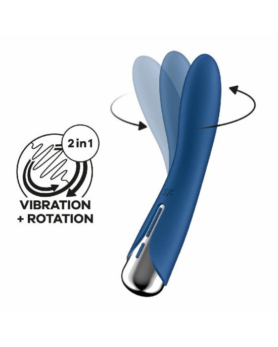 Вібратор Satisfyer Spinning Vibe 1 Blue Вібратор Satisfyer Spinning Vibe 1 Blue