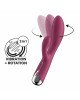 Вібратор-кролик Satisfyer Spinning Rabbit 1 Red Вібратор-кролик Satisfyer Spinning Rabbit 1 Red