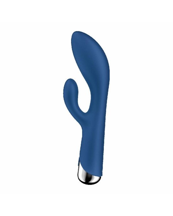 Вібратор-кролик Satisfyer Spinning Rabbit 1 Blue Вібратор-кролик Satisfyer Spinning Rabbit 1 Blue