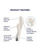 Вібратор-кролик Satisfyer Spinning Rabbit 1 Beige Вібратор-кролик Satisfyer Spinning Rabbit 1 Beige