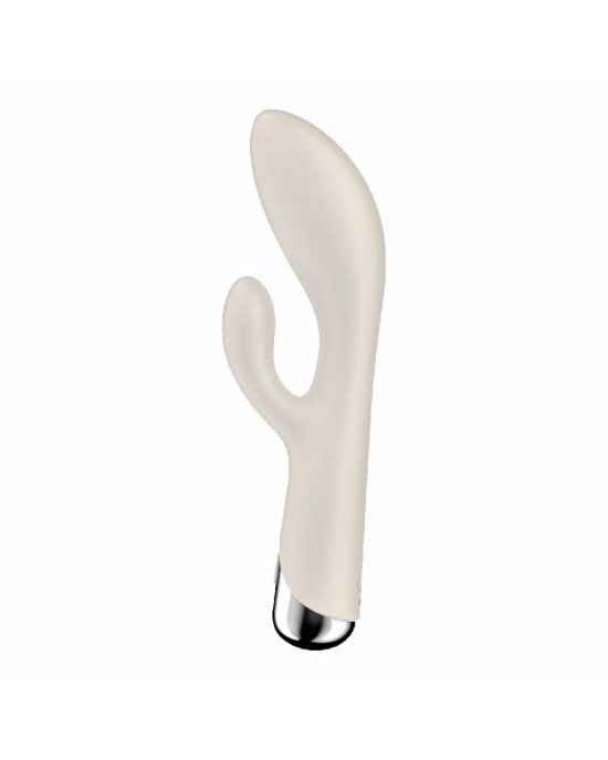 Вібратор-кролик Satisfyer Spinning Rabbit 1 Beige Вібратор-кролик Satisfyer Spinning Rabbit 1 Beige